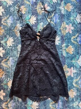 For Love And Lemons | Dresses | For Love Lemons Glitter Slip Dress M Blue |  Poshmark